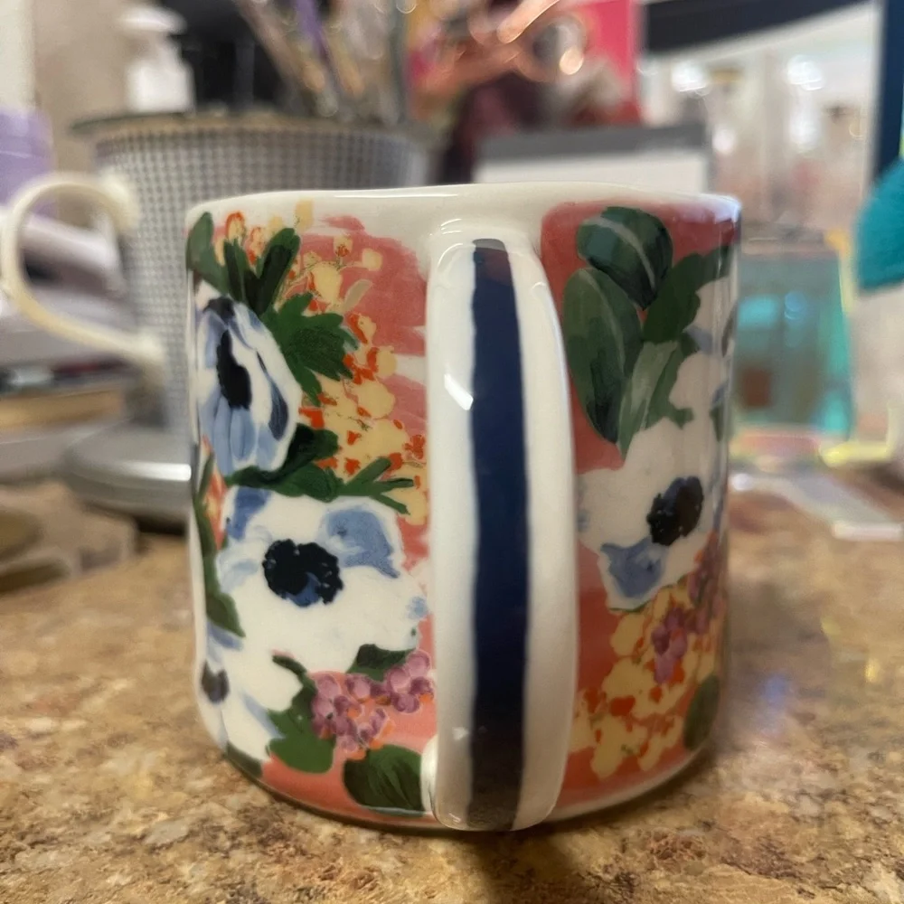 Anthropologie colorful floral